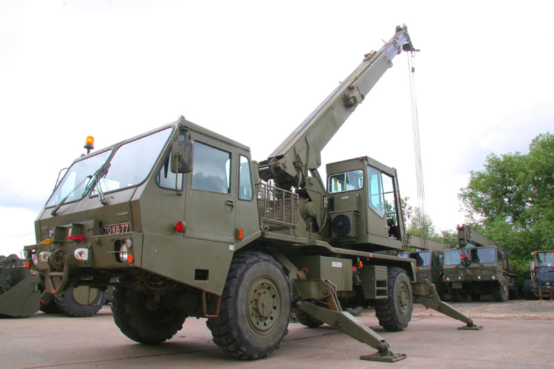 Ex Military - 11728 – Grove 315M 4×4 all terrain 18 ton crane