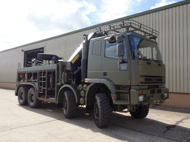 Ex Military - 50155 – Iveco 410E42 8×8 recovery truck