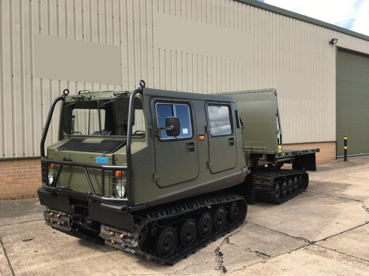 Ex Military - 50303 – Hagglunds Bv206 Load Carrier with Crane