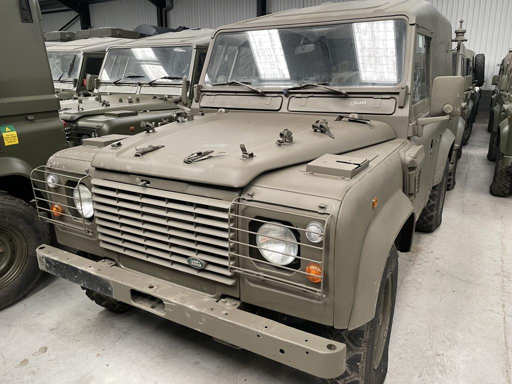 Ex Military - 10665 – Land Rover Defender 90 Wolf LHD Hard Top (Remus) USA Compliant – Sold