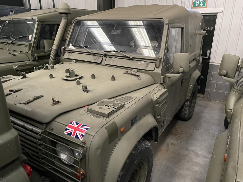 Ex Military - 10668 – Land Rover Defender 90 Wolf LHD Hard Top (Remus) USA Compliant