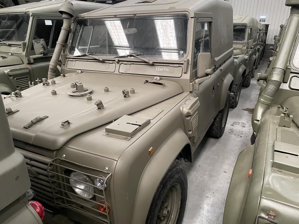 Ex Military - 10714 – Land Rover Defender 90 Wolf LHD Hard Top (Remus) USA Compliant