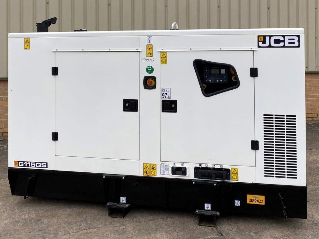 Ex Military - 30008 – New Unused JCB G115QS Generator