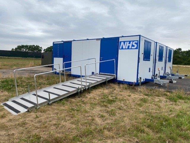 Ex Military - 50459 – Ex NHS Mobile Connecting Units (Set)