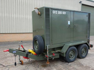 Ex Army / MoD and Civilian Surplus Stock Generators For Sale