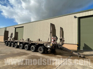 Goldhofer 8 Axle Low Loader Drawbar Trailer