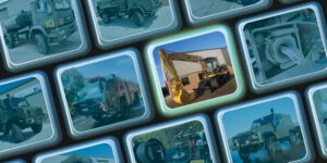 Ex Army and Civilian Wheeled Excavators