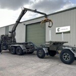 Ex Army Steyr 1491.310 6×6 Timber Loglift Cargo / Crane Truck Ex Army Steyr 1491.310 6×6 Timber Loglift Cargo / Crane Truck