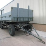 Ex Army Schmitz Tri-Axle Draw Bar Trailer Ex Army Schmitz Tri-Axle Draw Bar Trailer