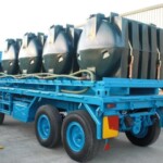 Ex Army Schmitz Tri-Axle Draw Bar Trailer Ex Army Schmitz Tri-Axle Draw Bar Trailer