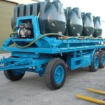 Ex Army Schmitz Tri-Axle Draw Bar Trailer Ex Army Schmitz Tri-Axle Draw Bar Trailer