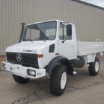 Ex Army Mercedes Unimog U1300L 4x4 Drop Side Cargo Truck Ex Army Mercedes Unimog U1300L 4x4 Drop Side Cargo Truck