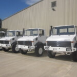 Ex Army Mercedes Unimog U1300L 4x4 Drop Side Cargo Truck Ex Army Mercedes Unimog U1300L 4x4 Drop Side Cargo Truck