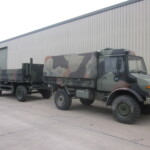 Ex Army Mercedes Unimog U1300L 4x4 Drop Side Cargo Truck Ex Army Mercedes Unimog U1300L 4x4 Drop Side Cargo Truck