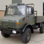 Ex Army Mercedes Unimog U1300L 4x4 Drop Side Cargo Truck Ex Army Mercedes Unimog U1300L 4x4 Drop Side Cargo Truck