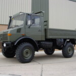Ex Army Mercedes Unimog U1300L 4x4 Drop Side Cargo Truck Ex Army Mercedes Unimog U1300L 4x4 Drop Side Cargo Truck