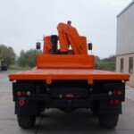 Ex Army Bedford TM 6x6 Flat Bed Cargo Truck with Atlas Crane Ex Army Bedford TM 6x6 Flat Bed Cargo Truck with Atlas Crane