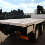 Ex Army Bedford TM 6x6 Flat Bed Cargo Truck with Atlas Crane Ex Army Bedford TM 6x6 Flat Bed Cargo Truck with Atlas Crane