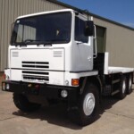Ex Army Bedford TM 6x6 Flat Bed Cargo Truck with Atlas Crane Ex Army Bedford TM 6x6 Flat Bed Cargo Truck with Atlas Crane