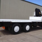 Ex Army Bedford TM 6x6 Flat Bed Cargo Truck with Atlas Crane Ex Army Bedford TM 6x6 Flat Bed Cargo Truck with Atlas Crane