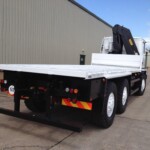 Ex Army Bedford TM 6x6 Flat Bed Cargo Truck with Atlas Crane Ex Army Bedford TM 6x6 Flat Bed Cargo Truck with Atlas Crane