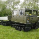 Hagglunds BV206 All Terrain Vehicle (ATV) Fitted with Cargo BodyHagglunds BV206 All Terrain Vehicle (ATV) Fitted with Cargo Body Hagglunds BV206 All Terrain Vehicle (ATV) Fitted with Cargo Body