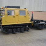 Hagglunds BV206 All Terrain Vehicle (ATV) Fitted with DROPS Body Multi-Lift Unit Hagglunds BV206 All Terrain Vehicle (ATV) Fitted with DROPS Body Multi-Lift Unit