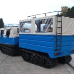 Hagglunds BV206 All Terrain Vehicle (ATV) Fitted with DROPS Body Multi-Lift Unit Hagglunds BV206 All Terrain Vehicle (ATV) Fitted with DROPS Body Multi-Lift Unit