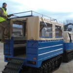 Hagglunds BV206 All Terrain Vehicle (ATV) Fitted with DROPS Body Multi-Lift Unit Hagglunds BV206 All Terrain Vehicle (ATV) Fitted with DROPS Body Multi-Lift Unit