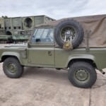 Ex Army Land Rover Defender 90 Wolf Soft Top Right Hand Drive (RHD) Ex Army Land Rover Defender 90 Wolf Soft Top Right Hand Drive (RHD)