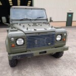 Ex Army Land Rover Defender 90 Wolf Soft Top Right Hand Drive (RHD) Ex Army Land Rover Defender 90 Wolf Soft Top Right Hand Drive (RHD)