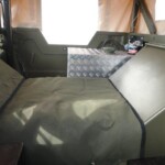 Ex Army Hagglunds BV206 Soft Top All Terrain Vehicle (ATV) Fitted with a Rear Personnel Carrier Body Ex Army Hagglunds BV206 Soft Top All Terrain Vehicle (ATV) Fitted with a Rear Personnel Carrier Body