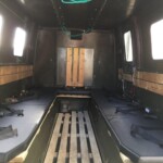 Ex Army Hagglunds BV206 Soft Top All Terrain Vehicle (ATV) Fitted with a Rear Personnel Carrier Body Ex Army Hagglunds BV206 Soft Top All Terrain Vehicle (ATV) Fitted with a Rear Personnel Carrier Body