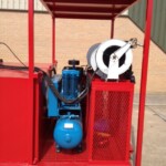 Ex Army Bedford TM 6x6 Flat Bed Cargo Fitted wih De-Mountable Service/Lube Unit Ex Army Bedford TM 6x6 Flat Bed Cargo Fitted wih De-Mountable Service/Lube Unit