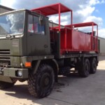 Ex Army Bedford TM 6x6 Flat Bed Cargo Fitted wih De-Mountable Service/Lube Unit Ex Army Bedford TM 6x6 Flat Bed Cargo Fitted wih De-Mountable Service/Lube Unit