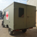 Ex MOD Land Rover Defender 130 Pulse Battle Field Ambulance Ex MOD Land Rover Defender 130 Pulse Battle Field Ambulance