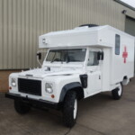 Ex MOD Land Rover Defender 130 Pulse Battle Field Ambulance Ex MOD Land Rover Defender 130 Pulse Battle Field Ambulance