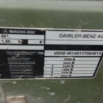 Ex Army Mercedes Benz G-250 G Wagon Ex Army Mercedes Benz G-250 G Wagon