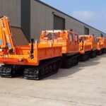 Ex Army Hagglunds BV206 All Terrain Vehicle (ATV) fitted with cargo bed and hydraulic crane Ex Army Hagglunds BV206 All Terrain Vehicle (ATV) fitted with cargo bed and hydraulic crane