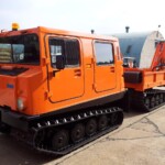 Ex Army Hagglunds BV206 All Terrain Vehicle (ATV) fitted with cargo bed and hydraulic crane Ex Army Hagglunds BV206 All Terrain Vehicle (ATV) fitted with cargo bed and hydraulic crane