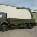 Ex Army Iveco Eurotrakker 6x6 Cargo With Rear Mounted Crane Ex Army Iveco Eurotrakker 6x6 Cargo With Rear Mounted Crane