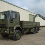 Ex Army Iveco Eurotrakker 6x6 Cargo With Rear Mounted Crane Ex Army Iveco Eurotrakker 6x6 Cargo With Rear Mounted Crane