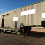 Ex Army Broshuis E2130 Tri Axle Step Frame Low Loader Trailer Ex Army Broshuis E2130 Tri Axle Step Frame Low Loader Trailer