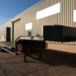 Ex Army Broshuis E2130 Tri Axle Step Frame Low Loader Trailer Ex Army Broshuis E2130 Tri Axle Step Frame Low Loader Trailer