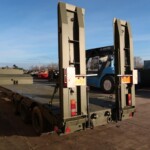 Ex Army Broshuis E2130 Tri Axle Step Frame Low Loader Trailer Ex Army Broshuis E2130 Tri Axle Step Frame Low Loader Trailer