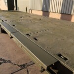 Ex Army Broshuis E2130 Tri Axle Step Frame Low Loader Trailer Ex Army Broshuis E2130 Tri Axle Step Frame Low Loader Trailer