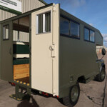 Ex Army Land Rover Defender 130 Wolf Gun Bus (shoot vehicle) Ex Army Land Rover Defender 130 Wolf Gun Bus (shoot vehicle)