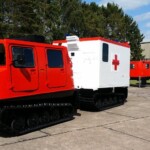 Ex Army Hagglunds Bv206 with Twist Locks Ex Army Hagglunds Bv206 with Twist Locks