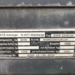 Ex Army Schmitz 2 Axle Draw Bar Cargo Trailer Ex Army Schmitz 2 Axle Draw Bar Cargo Trailer