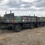 Ex Army Schmitz 2 Axle Draw Bar Cargo Trailer Ex Army Schmitz 2 Axle Draw Bar Cargo Trailer